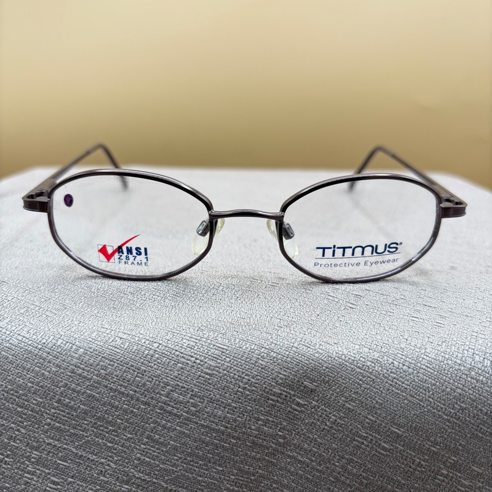 Titmus T115 DBZ CS60 Safety Glasses Frames ANSI Z87.1 Dark Bronze Oval 48-20-140